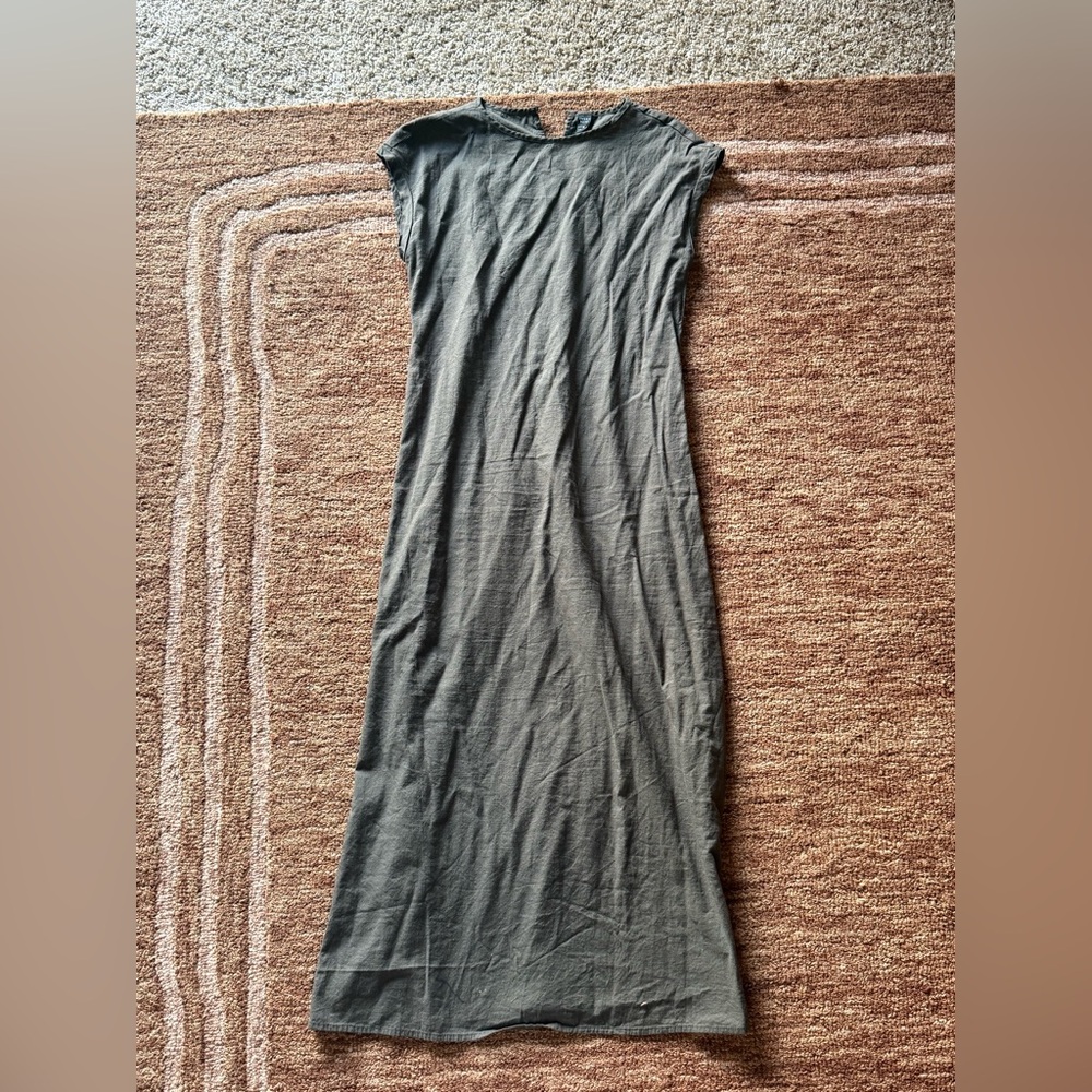 Emery Rose Olive Green Maxi Dress